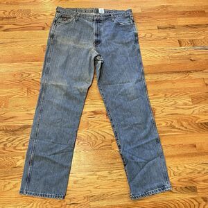 Cinch M4 Jeans Mens 40x36 Blue Relaxed Fit Straight Leg Med Wash Denim